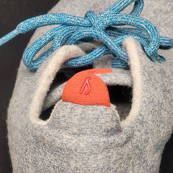 Allbirds Merino Wool Runners Rerun Rarebirds Gray Blue Comfy‎ Sustainable Size 9 - Picture 6 of 12